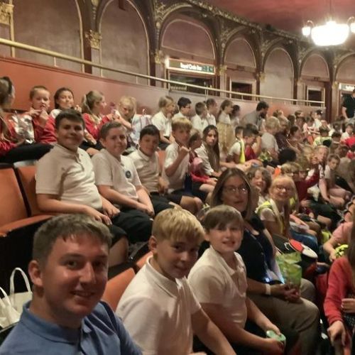 UKS2 visit to London to watch The Lion King